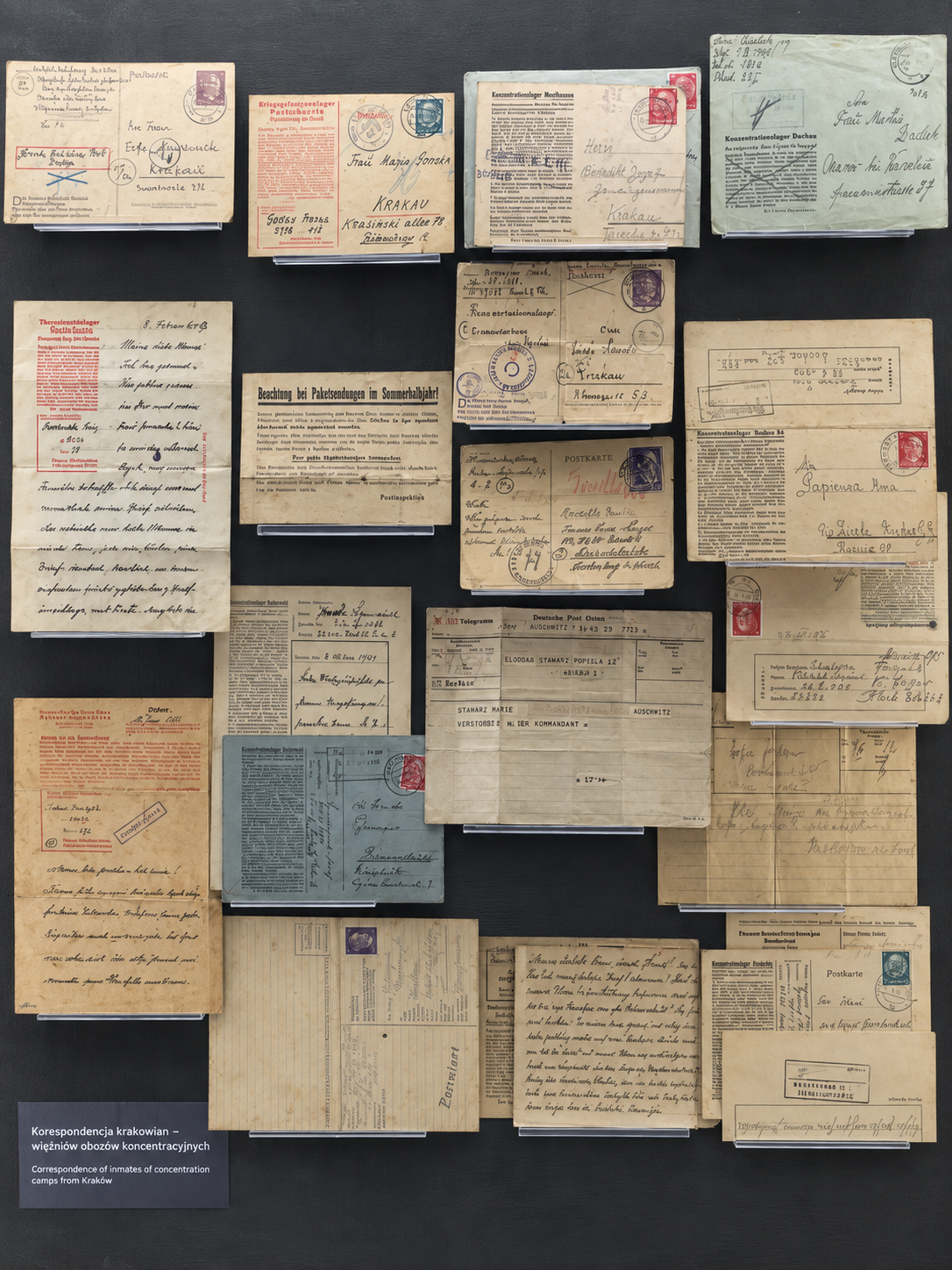 Historical handwritten correspondence